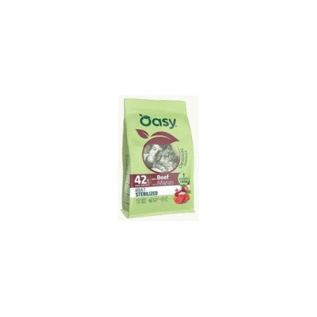 OASY GATTO ORIGINAL FORMULA ADULT STERILISED MANZO 1.5KG
