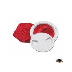 TREM TAPPO ISPEZIONE BIANCO CON TASCA INTERNA