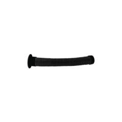 TREM TAPPO TERMINALE NERO PER TUBO PASSA CAVI