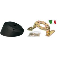 ULTRAFLEX COPRIMOZZO X35 PER INSTALLAZIONE 20° NERO