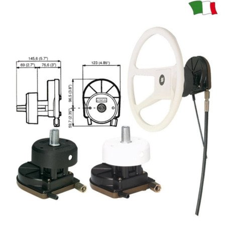 ULTRAFLEX TIMONERIA T67 ROTATIVA