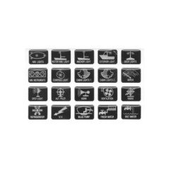 SERIE 20 VIMBOLI A RILIEVO