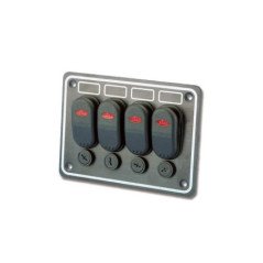 TREM PANNELLO STAGNO A QUATTRO INTERRUTTORI