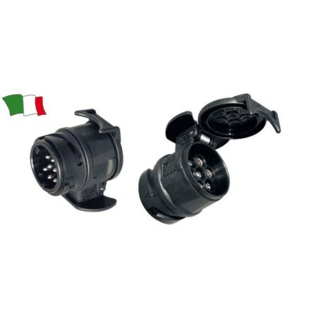 TREM RIDUTTORE SPINA DA 13 POLI A PRESA 7 POLI 12V