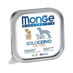 MONGE MONOPROTEIN PATE' SOLO CERVO 150GR