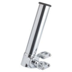 PORTACANNE IN OTTONE CROMATO PER BATTAGLIOLE