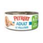 PETREET VELLUTATE ADULT A72 TONNO CON PISELLI 70GR