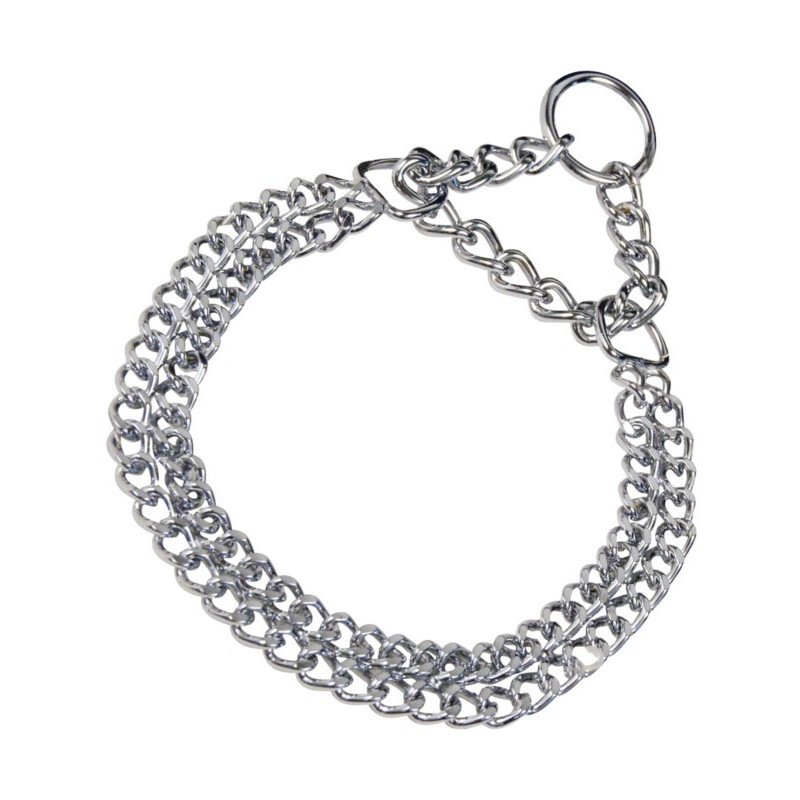 LEOPET COLLARE A DOPPIA CATENA