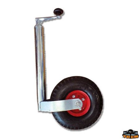 TREM RUOTINI D’APPOGGIO GOMMATA