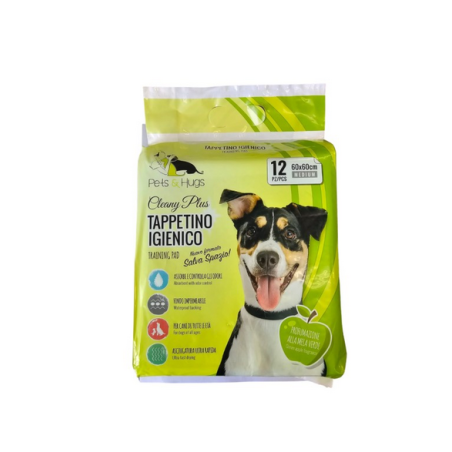 FLAIRPET CLEANY TAPPETINI IGIENICI PROFUMATI MELA 12PZ. 60x60