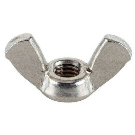 DADO AD ALETTE A FARFALLA ACCIAIO INOX A2
