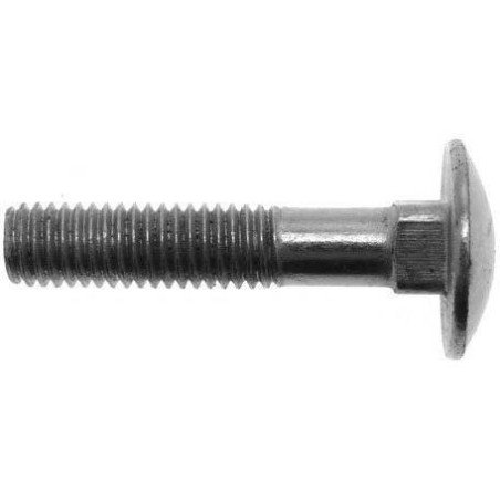 VITE TESTA TONDA ACCIAIO INOX A2