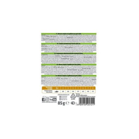 NATURAL TRAINER ADULT GATTO SENSITIVE ALL' AGNELLO 85GR
