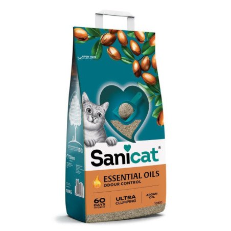 SANICAT LETTIERA ESSENTIAL OILS ARGAN OIL 10KG
