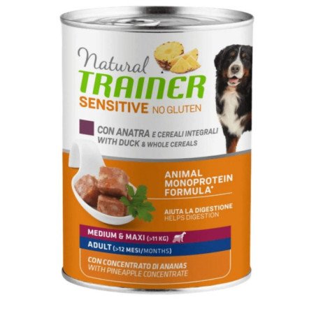 TRAINER SENSITIVE ADULT MEDIUM MAXI ANATRA 400GR