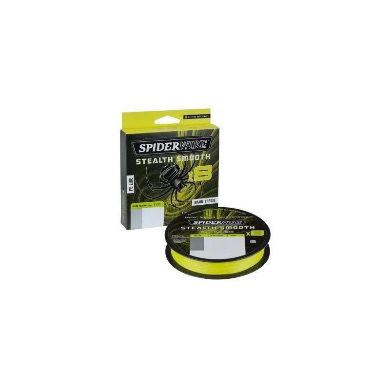 SPIDERWIRE STEALTH SMOOTH 8X GIALLO 150MT