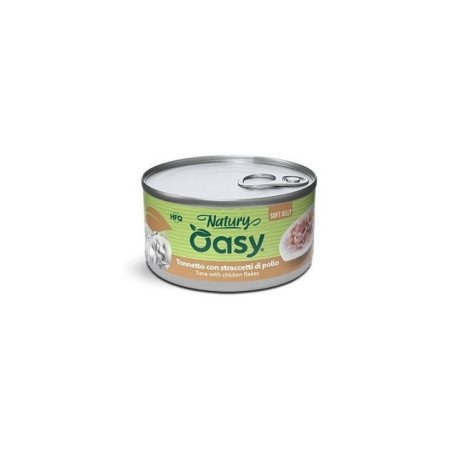OASY GATTO TONNETTO CON POLLO NATURY SOFT JELLY HFQ 85GR