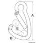 OSCULATI MOSCHETTONE ACCIAIO INOX GRANDE