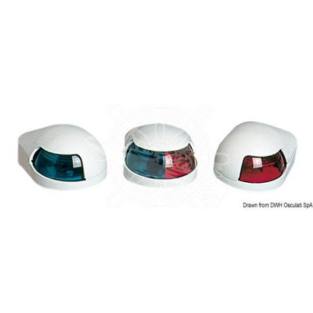 OSCULATI LUCE DI COPERTA COMBINATA  POLICARBONATO BIANCO