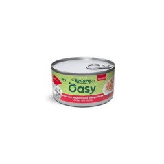 OASY GATTO POLLO CON MAZZANCOLLE NATURY SOFT JELLY HFQ 85GR