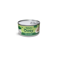 OASY GATTO POLLO CON SPINACI NATURY SOFT JELLY HFQ 85GR