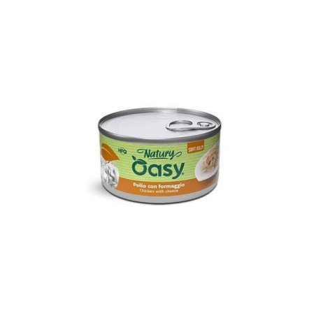 OASY GATTO POLLO CON FORMAGGIO NATURY SOFT JELLY HFQ 85GR