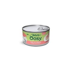 OASY GATTO POLLO CON SALMONE NATURY HFQ 85GR