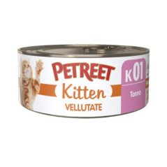 PETREET KITTEN VELLUTATE K01 TONNO 60GR