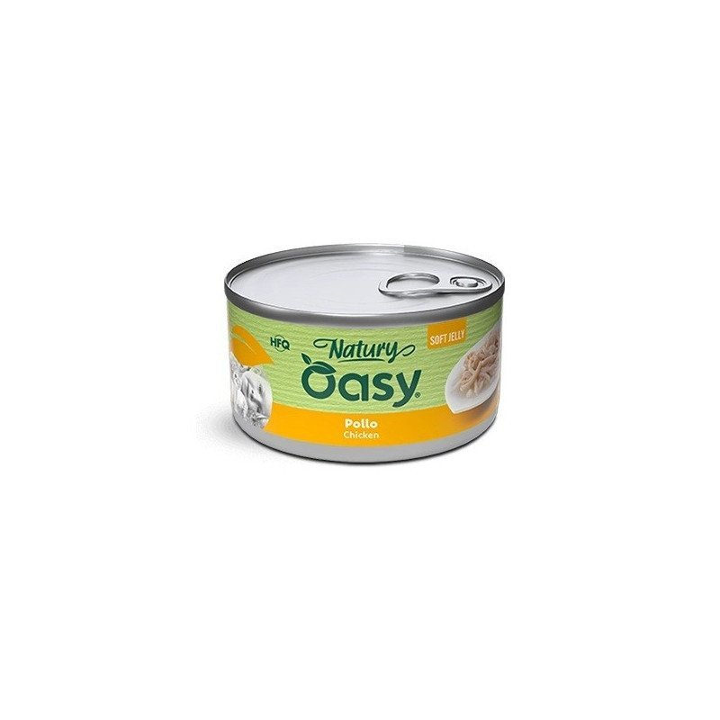 OASY GATTO POLLO NATURY SOFT JELLY HFQ 85GR