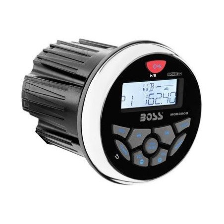 BOSS MARINE STEREO TONDO DA CRUSCOTTO MGR350B