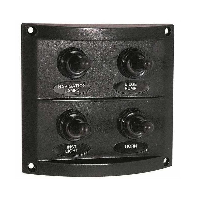 MTM PANNELLO ELETTRICO A 4 INTERRUTTORI NEW CLASSIC