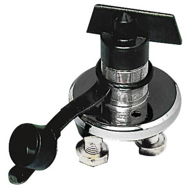 OSCULATI STACCABATTERIA IN POLICARBONATO NERO 280A
