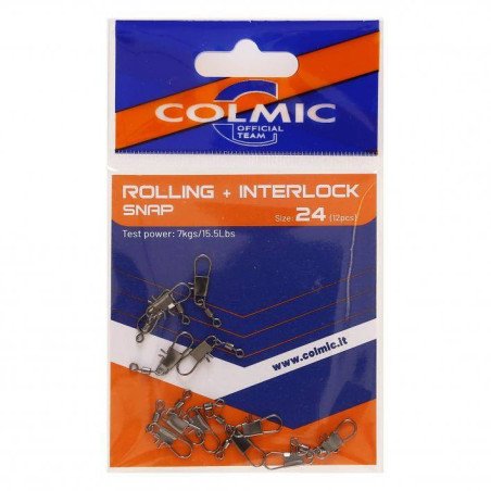 COLMIC GIRELLA CON MOSCHETTONE INTERLOCK + SNAP