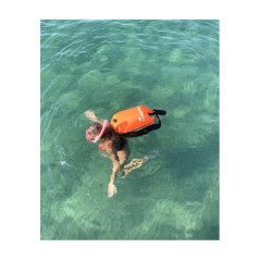 TREM ZAINO STAGNO SHARK ARANCIO 28LT