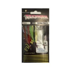 TECNOFIL FINALI DA TRAINA CON 3 TESTINE PIUMATE