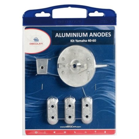 OSCULATI KIT ANODI FUORIBORDO YAMAHA 40/60 HP IN ZINCO