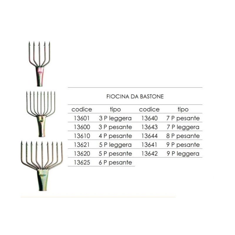 EXPERT FIOCINA LEGGERA DA BASTONE