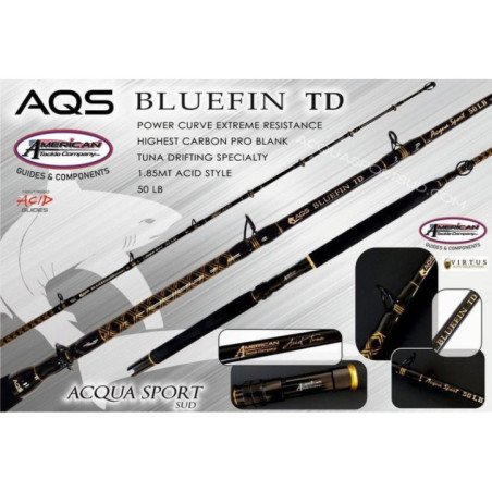 AQS CANNA BLUE FIN-TD 50LB 1,85MT