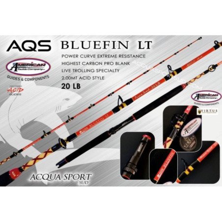AQS CANNA BLUE FIN-LT 20LB 2,00MT