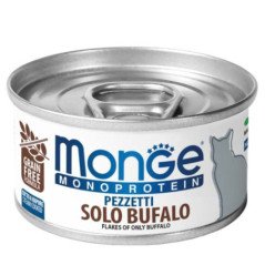 MONGE MONOPROTEIN PEZZETTI BUFALO 80GR