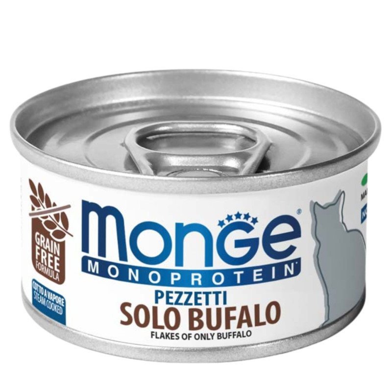 MONGE MONOPROTEIN PEZZETTI BUFALO 80GR