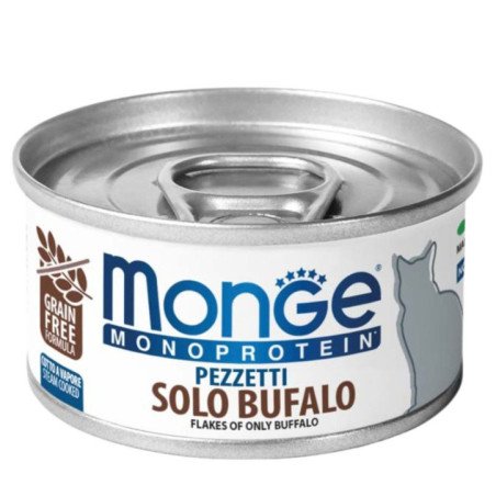 MONGE MONOPROTEIN PEZZETTI BUFALO 80GR