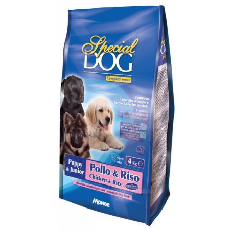 MONGE SPECIAL DOG CROCCANTINI PUPPY JUNIOR CON POLLO E RISO