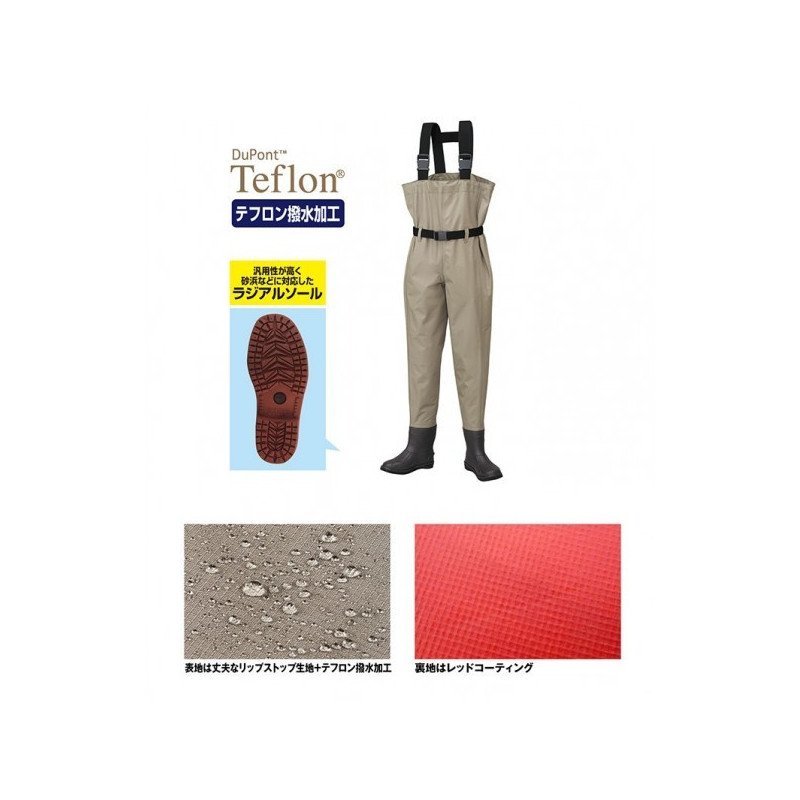 SCAFANDRO PROX WADER 5584 SUOLA TANK