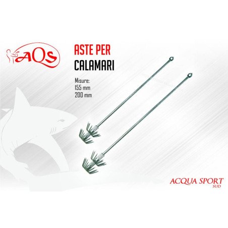 AQS ASTA CON DOPPIA CORONA PER CALAMARI