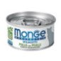 MONGE MONOPROTEIN SFILACCETTI POLLO CON PISELLI 80GR