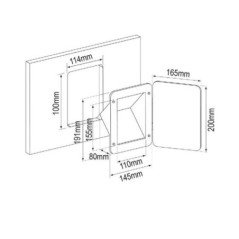 LALIZAS NICCHIA CONICA PORTA IMBARCO BENZINA