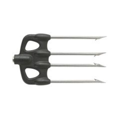 SALVIMAR FIOCINA INOX 4 PUNTE PESANTI NYLON