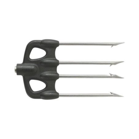 SALVIMAR FIOCINA INOX 4 PUNTE PESANTI NYLON