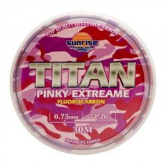 SUNRISE FLUOROCARBON 100% TITAN PINKY EXTREAME 30MT